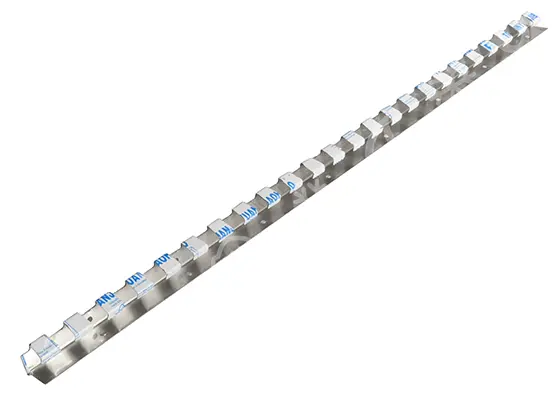 lišta strip clony - pevná, L = 1 m